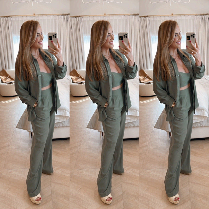 Polina Sage Set - PRINZZESA BOUTIQUE