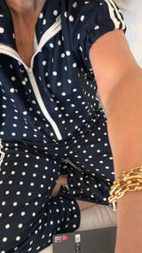 Polka Dot Travel Track Suit