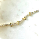 Do You Love Me Pave Bracelet - PRINZZESA BOUTIQUE