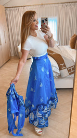 Portofino Blue Set - PRINZZESA BOUTIQUE