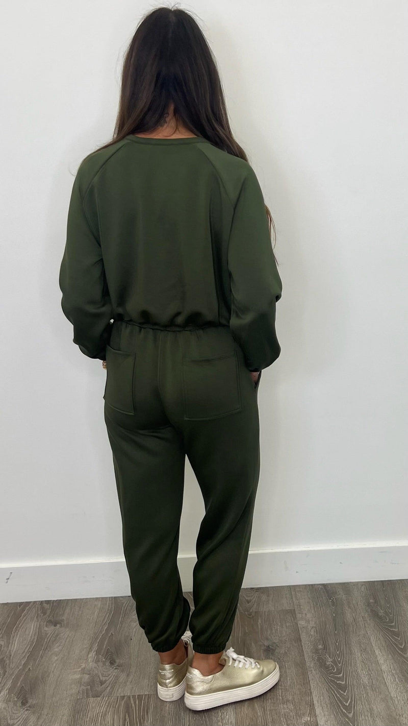 Tara Olive Top - PRINZZESA BOUTIQUE
