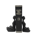 Cast Iron Yoga Woman Bookend Set - PRINZZESA BOUTIQUE