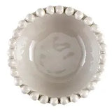 Ceramic Beaded Bowl in Gray - PRINZZESA BOUTIQUE