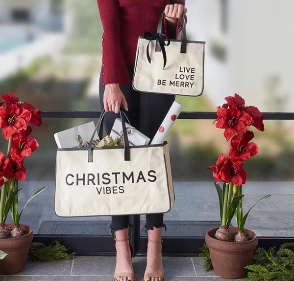 Christmas Vibes Mantra Bag - PRINZZESA BOUTIQUE