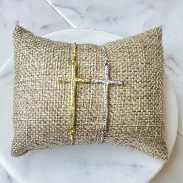 Cross Bracelet - PRINZZESA BOUTIQUE
