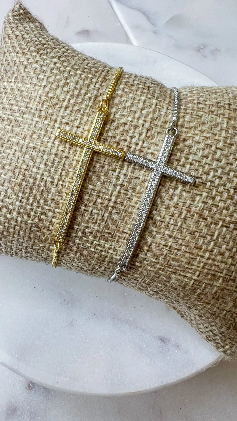 Cross Bracelet - PRINZZESA BOUTIQUE