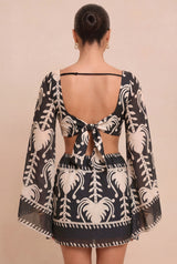 Black Copa Dance Club Dress