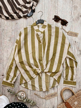 Striped Cabana Shirt