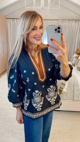 The Debbie Top Black