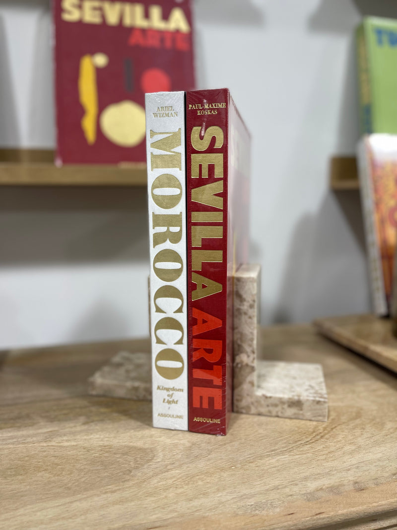 Marble Bookends the Pair