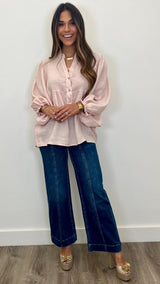 Lorenza Linen Top