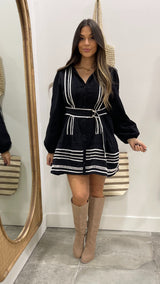 Andora Black Mini Dress