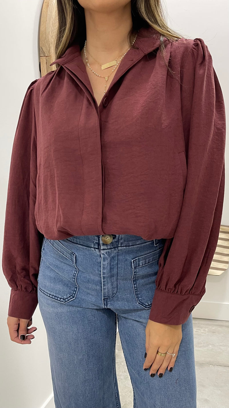 Oakley Wine Balloon Hem Jacket