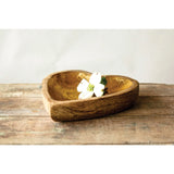 Decorative Mango Wood Heart Bowl - PRINZZESA BOUTIQUE