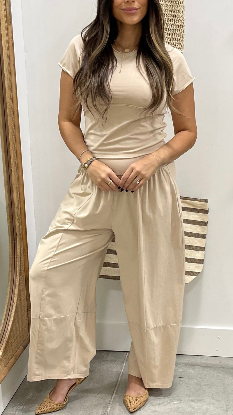 Nova Mineral Washed Cropped Tshirt