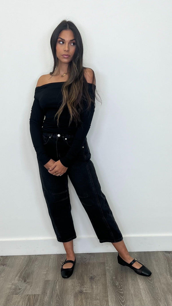 Judith Black Top - PRINZZESA BOUTIQUE