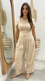 Nova Mineral Washed Cropped Tshirt