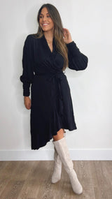 Bronwyn Dress Black - PRINZZESA BOUTIQUE