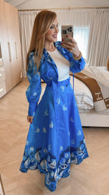 Portofino Blue Set - PRINZZESA BOUTIQUE