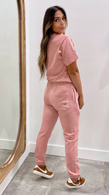 CasaMiami Premium Joggers Salmon Pink