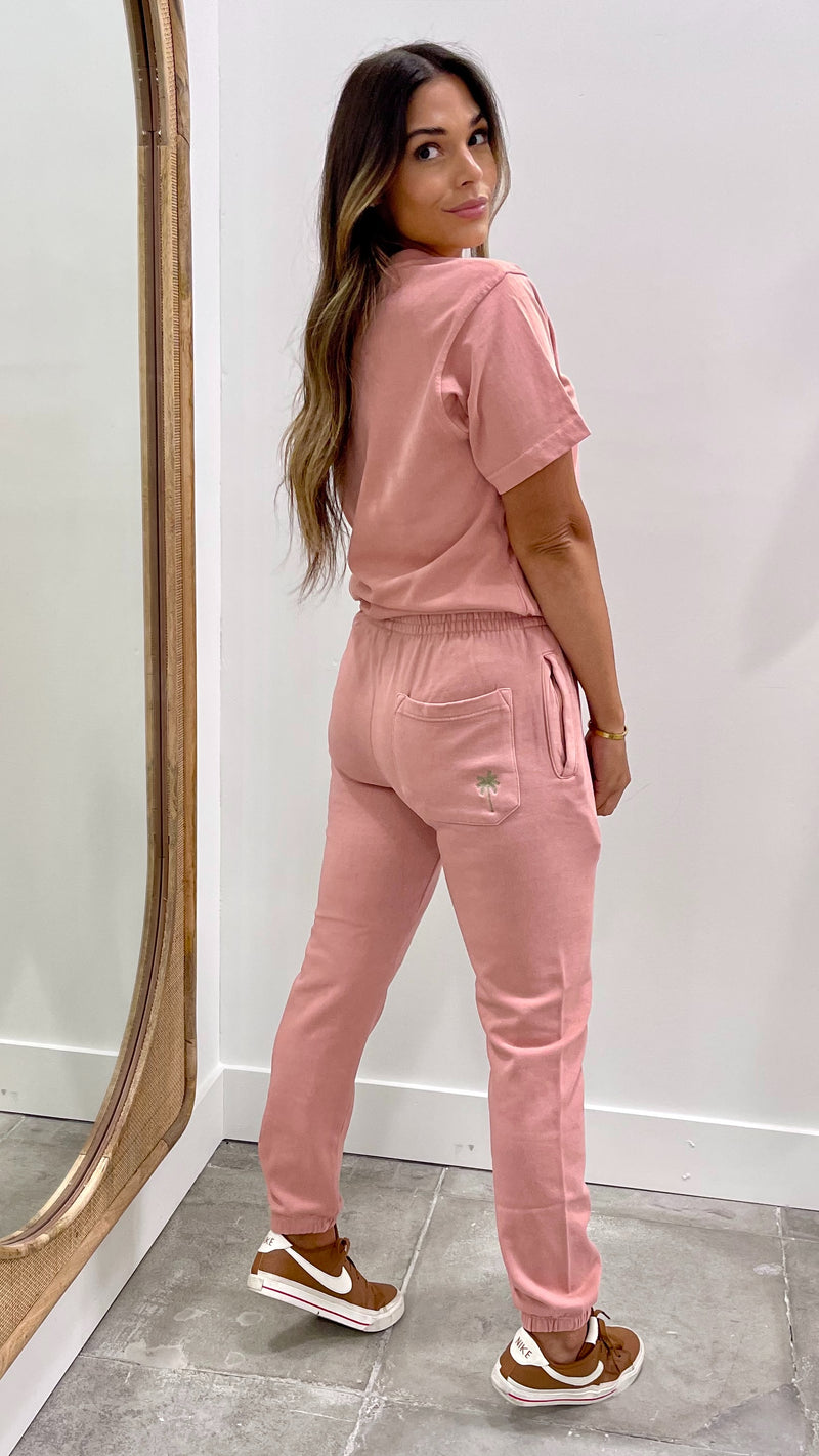 CasaMiami Premium Joggers Salmon Pink