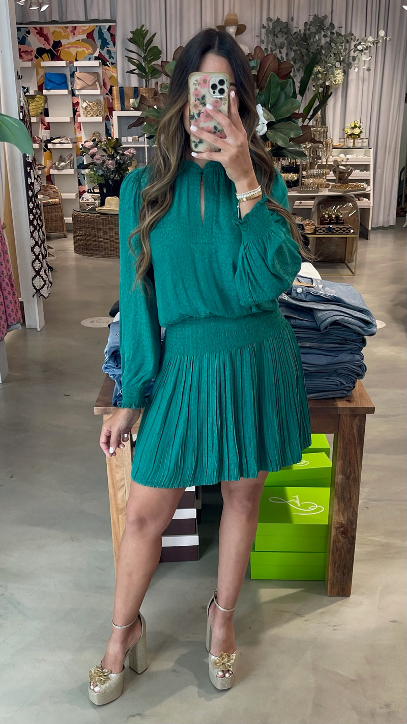 Tossa Green Mini Dress