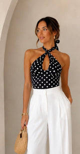 Polka Dot Bodysuit