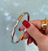 Ely Stone Bangle - PRINZZESA BOUTIQUE