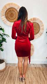 Esmie Velvet Dress - PRINZZESA BOUTIQUE