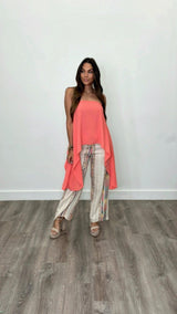 Angel Coral Top - PRINZZESA BOUTIQUE