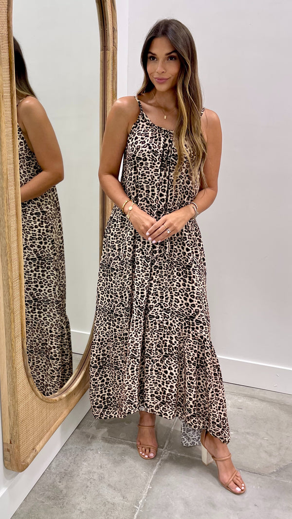 Onio Animal Print Dress