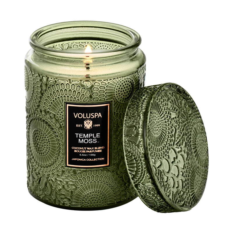 Temple Moss Small Jar Candle - PRINZZESA BOUTIQUE
