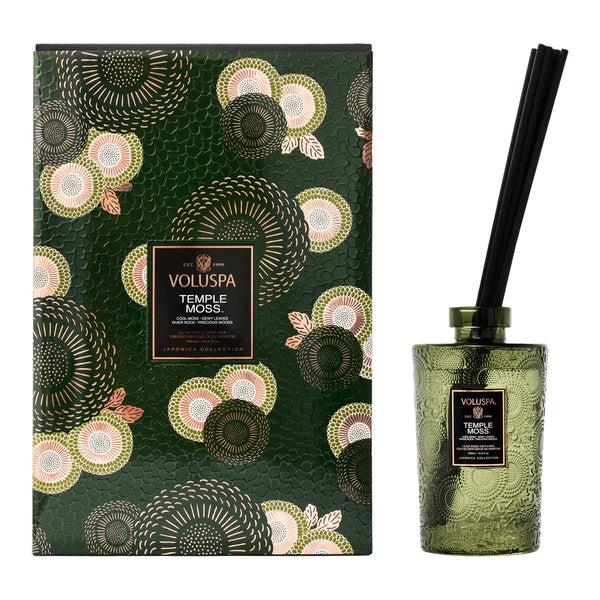 Temple Moss Luxe Reed Diffuser - PRINZZESA BOUTIQUE