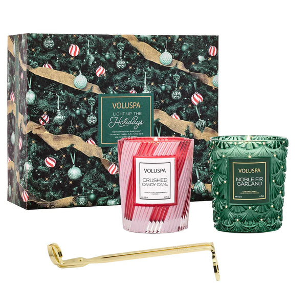 Light Up The Holidays Classic Candle Gift Set