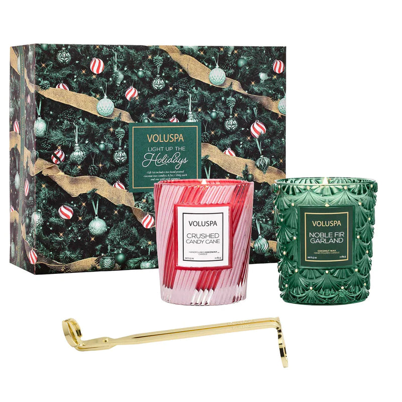 Light Up The Holidays Classic Candle Gift Set