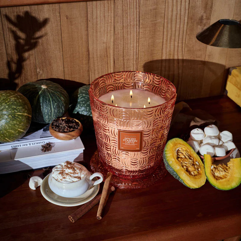 5 Wick Hearth 123 oz Candle Spiced Pumpkin Latte