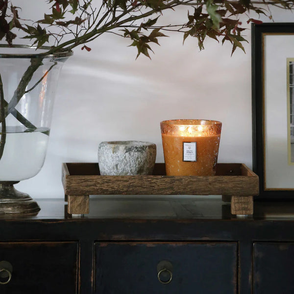 Baltic Amber 3 Wick Hearth Candle