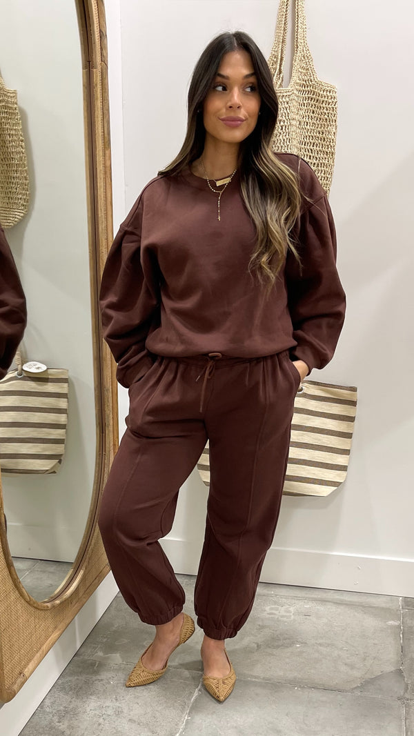 Alder Chocolate Sweatshirt