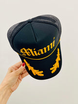 Miami Custom Trucker hat - PRINZZESA BOUTIQUE