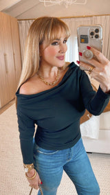 Judith Black Top - PRINZZESA BOUTIQUE