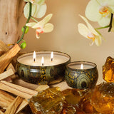 Baltic Amber 3 wick Tin Candle - PRINZZESA BOUTIQUE