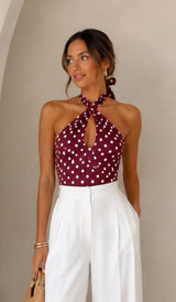 Polka Dot Bodysuit