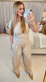 Nova Mineral Washed Wide Leg Pants