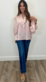 Lorenza Linen Top