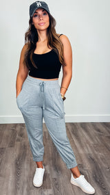 Chill Out Joggers Heather Gray