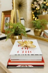 Faux Fern In Paper Wrapped Pot - Large Leaf - PRINZZESA BOUTIQUE