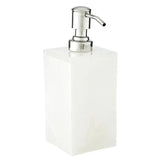 Five Piece White Alabaster Bathroom Set - PRINZZESA BOUTIQUE