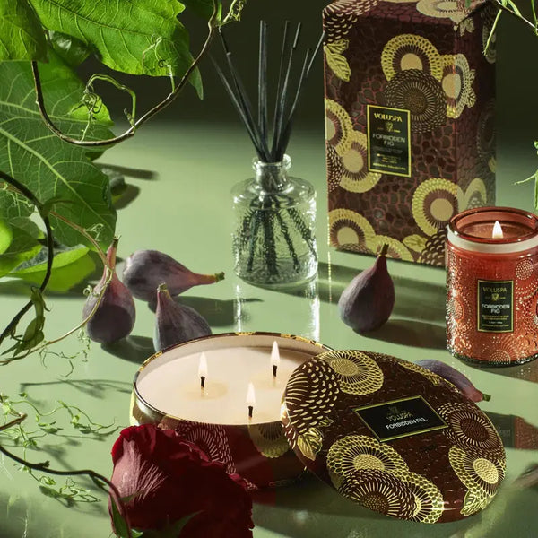 Forbidden Fig 3 Wick Tin Candle - PRINZZESA BOUTIQUE
