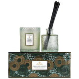French Cade Lavender Scalloped Edge Candle & Diffuser Gift Set - PRINZZESA BOUTIQUE
