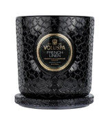 French Linen Luxe Candle - PRINZZESA BOUTIQUE
